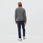 The Felted Merino Cable-Knit Crew